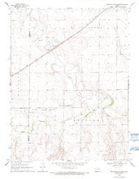 Mouth of Lake Creek Kansas Historical topographic map, 1:24000 scale, 7.5 X 7.5 Minute, Year 1969