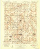 Mulberry Kansas Historical topographic map, 1:62500 scale, 15 X 15 Minute, Year 1950