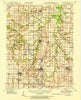 Mulberry Kansas Historical topographic map, 1:62500 scale, 15 X 15 Minute, Year 1948
