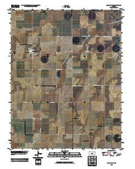 Mullinville Kansas Historical topographic map, 1:24000 scale, 7.5 X 7.5 Minute, Year 2009