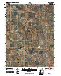 Munden Kansas Historical topographic map, 1:24000 scale, 7.5 X 7.5 Minute, Year 2009