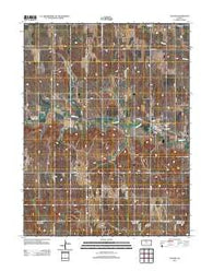 Natoma Kansas Historical topographic map, 1:24000 scale, 7.5 X 7.5 Minute, Year 2012