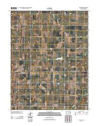 Navarre Kansas Historical topographic map, 1:24000 scale, 7.5 X 7.5 Minute, Year 2012