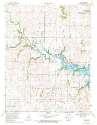 Neal Kansas Historical topographic map, 1:24000 scale, 7.5 X 7.5 Minute, Year 1969