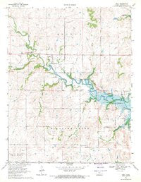 Neal Kansas Historical topographic map, 1:24000 scale, 7.5 X 7.5 Minute, Year 1969