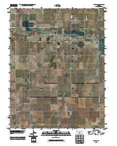 Nekoma Kansas Historical topographic map, 1:24000 scale, 7.5 X 7.5 Minute, Year 2009
