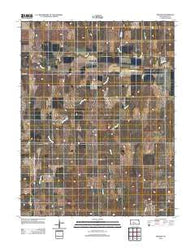 Nekoma Kansas Historical topographic map, 1:24000 scale, 7.5 X 7.5 Minute, Year 2012