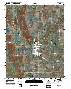 Neodesha Kansas Historical topographic map, 1:24000 scale, 7.5 X 7.5 Minute, Year 2010