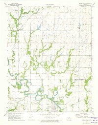 Neosho Falls Kansas Historical topographic map, 1:24000 scale, 7.5 X 7.5 Minute, Year 1971