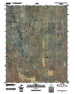 Nescatunga Creek North Kansas Historical topographic map, 1:24000 scale, 7.5 X 7.5 Minute, Year 2009