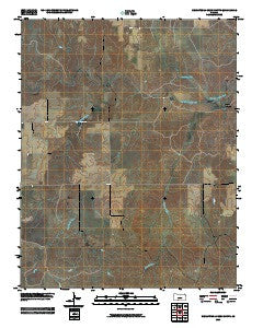 Nescatunga Creek South Kansas Historical topographic map, 1:24000 scale, 7.5 X 7.5 Minute, Year 2009