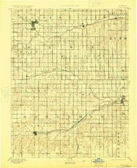 Ness Kansas Historical topographic map, 1:125000 scale, 30 X 30 Minute, Year 1894