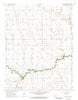 Ness City NE Kansas Historical topographic map, 1:24000 scale, 7.5 X 7.5 Minute, Year 1966