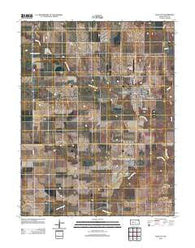 Ness City Kansas Historical topographic map, 1:24000 scale, 7.5 X 7.5 Minute, Year 2012