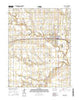 Ness City Kansas Current topographic map, 1:24000 scale, 7.5 X 7.5 Minute, Year 2015