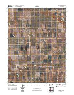 Ness City NE Kansas Historical topographic map, 1:24000 scale, 7.5 X 7.5 Minute, Year 2012