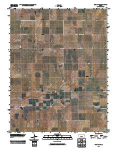 Ness City SE Kansas Historical topographic map, 1:24000 scale, 7.5 X 7.5 Minute, Year 2009