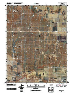 New Cambria Kansas Historical topographic map, 1:24000 scale, 7.5 X 7.5 Minute, Year 2009