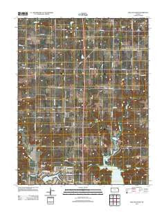 New Lancaster Kansas Historical topographic map, 1:24000 scale, 7.5 X 7.5 Minute, Year 2012