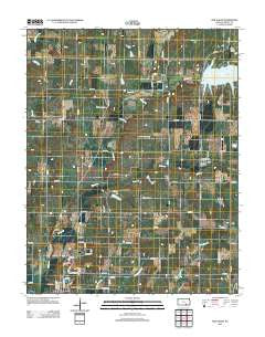 New Salem Kansas Historical topographic map, 1:24000 scale, 7.5 X 7.5 Minute, Year 2012