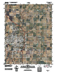 Newton Kansas Historical topographic map, 1:24000 scale, 7.5 X 7.5 Minute, Year 2009