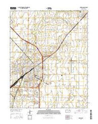 Newton Kansas Current topographic map, 1:24000 scale, 7.5 X 7.5 Minute, Year 2015