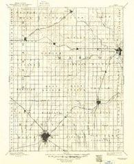 Newton Kansas Historical topographic map, 1:125000 scale, 30 X 30 Minute, Year 1894