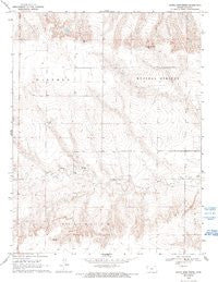 Nickel Mine Spring Kansas Historical topographic map, 1:24000 scale, 7.5 X 7.5 Minute, Year 1969