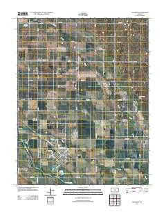 Nickerson Kansas Historical topographic map, 1:24000 scale, 7.5 X 7.5 Minute, Year 2012