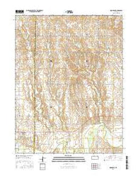 Nicodemus Kansas Current topographic map, 1:24000 scale, 7.5 X 7.5 Minute, Year 2016