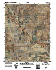 Niles Kansas Historical topographic map, 1:24000 scale, 7.5 X 7.5 Minute, Year 2009
