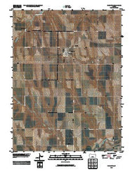 Norcatur Kansas Historical topographic map, 1:24000 scale, 7.5 X 7.5 Minute, Year 2009