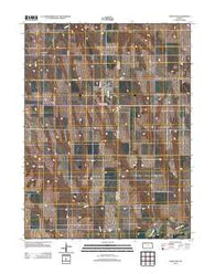 Norcatur Kansas Historical topographic map, 1:24000 scale, 7.5 X 7.5 Minute, Year 2012