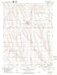 Norcatur Kansas Historical topographic map, 1:24000 scale, 7.5 X 7.5 Minute, Year 1978