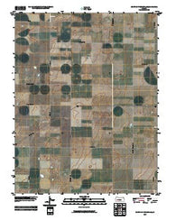 North of Pierceville Kansas Historical topographic map, 1:24000 scale, 7.5 X 7.5 Minute, Year 2009