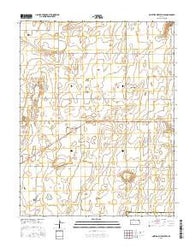 North of Pierceville Kansas Current topographic map, 1:24000 scale, 7.5 X 7.5 Minute, Year 2015