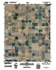 North of Satanta Kansas Historical topographic map, 1:24000 scale, 7.5 X 7.5 Minute, Year 2009
