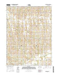 Northbranch Kansas Current topographic map, 1:24000 scale, 7.5 X 7.5 Minute, Year 2016