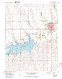 Norton Kansas Historical topographic map, 1:24000 scale, 7.5 X 7.5 Minute, Year 1978