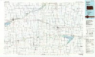 Norton Kansas Historical topographic map, 1:100000 scale, 30 X 60 Minute, Year 1985