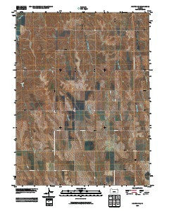 Norton NW Kansas Historical topographic map, 1:24000 scale, 7.5 X 7.5 Minute, Year 2009