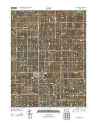 Nortonville Kansas Historical topographic map, 1:24000 scale, 7.5 X 7.5 Minute, Year 2012