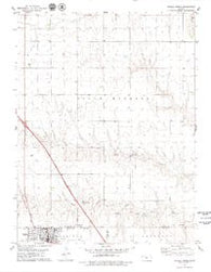 Oakley North Kansas Historical topographic map, 1:24000 scale, 7.5 X 7.5 Minute, Year 1979