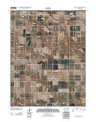Oakley South Kansas Historical topographic map, 1:24000 scale, 7.5 X 7.5 Minute, Year 2012