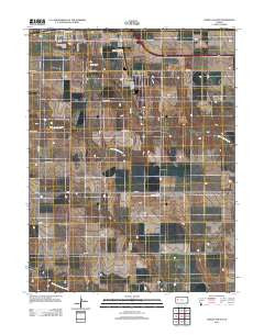 Oakley South Kansas Historical topographic map, 1:24000 scale, 7.5 X 7.5 Minute, Year 2012