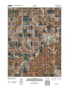 Oberlin Kansas Historical topographic map, 1:24000 scale, 7.5 X 7.5 Minute, Year 2012