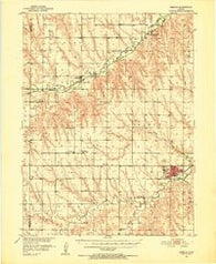 Oberlin Kansas Historical topographic map, 1:62500 scale, 15 X 15 Minute, Year 1951