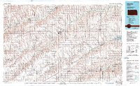 Oberlin Kansas Historical topographic map, 1:100000 scale, 30 X 60 Minute, Year 1985