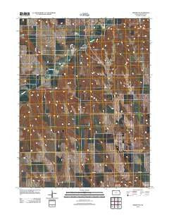 Oberlin NE Kansas Historical topographic map, 1:24000 scale, 7.5 X 7.5 Minute, Year 2012