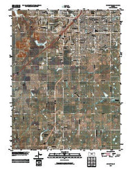Ocheltree Kansas Historical topographic map, 1:24000 scale, 7.5 X 7.5 Minute, Year 2009